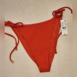 PacSun Red Bikini Bottom Size Large